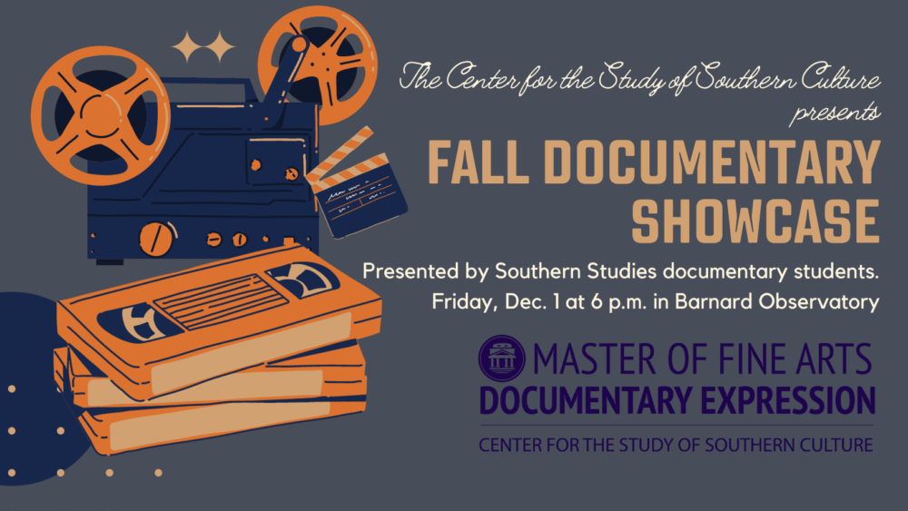 Fall Doc Showcase 12/1 at 6 p.m.
