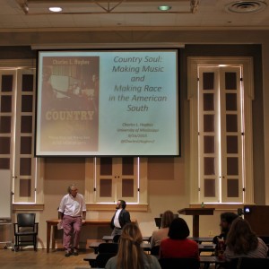 Brown Bag Lecture by Charles L. Hughes: “Country Soul: Making Music and Making Race in the American South”