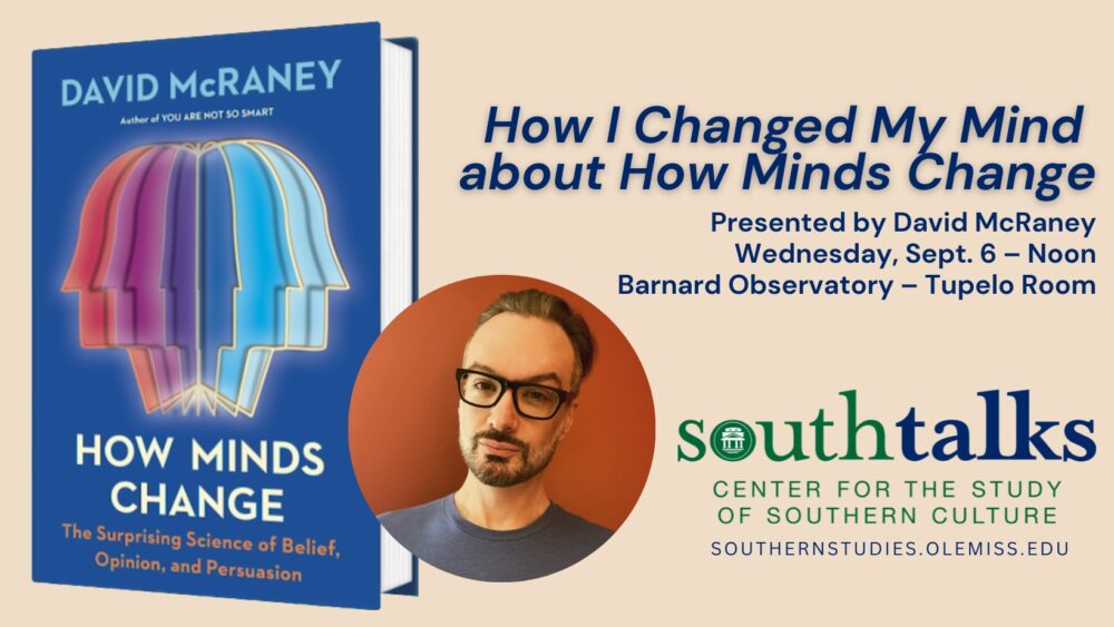 SouthTalk Sept. 6 at noon