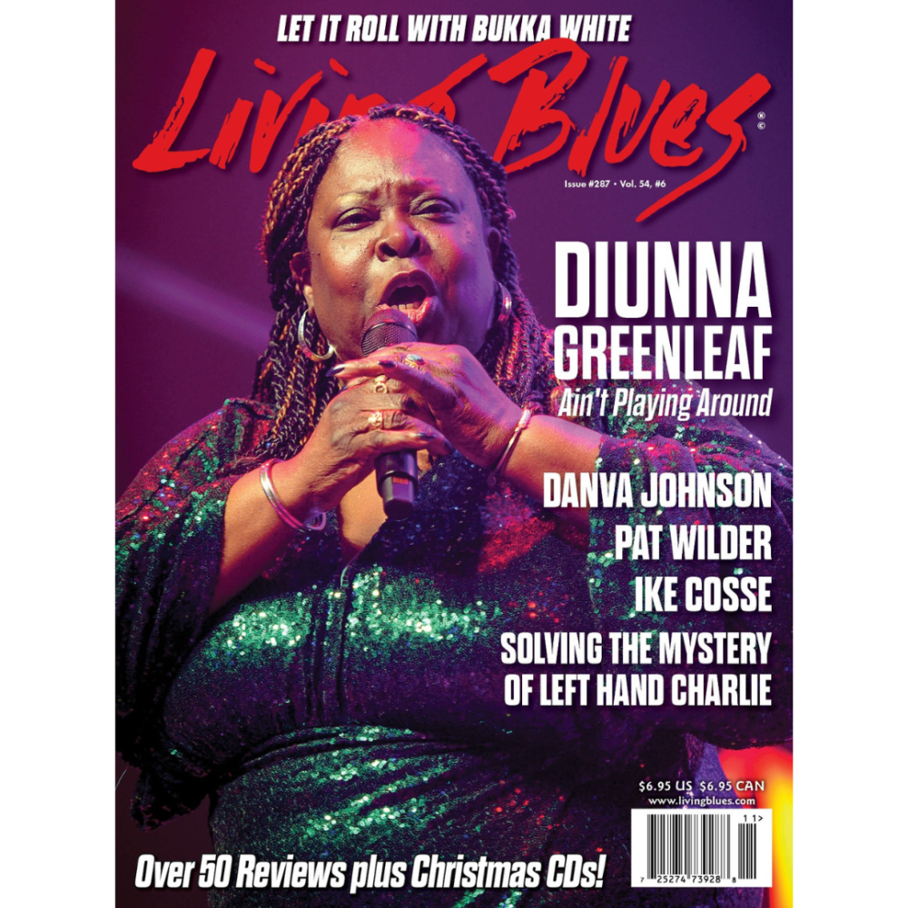 Diunna Greenleaf sings the blues