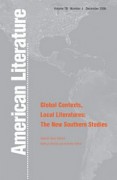 Image link for Global Contexts, Local Literatures: The New Southern Studies page