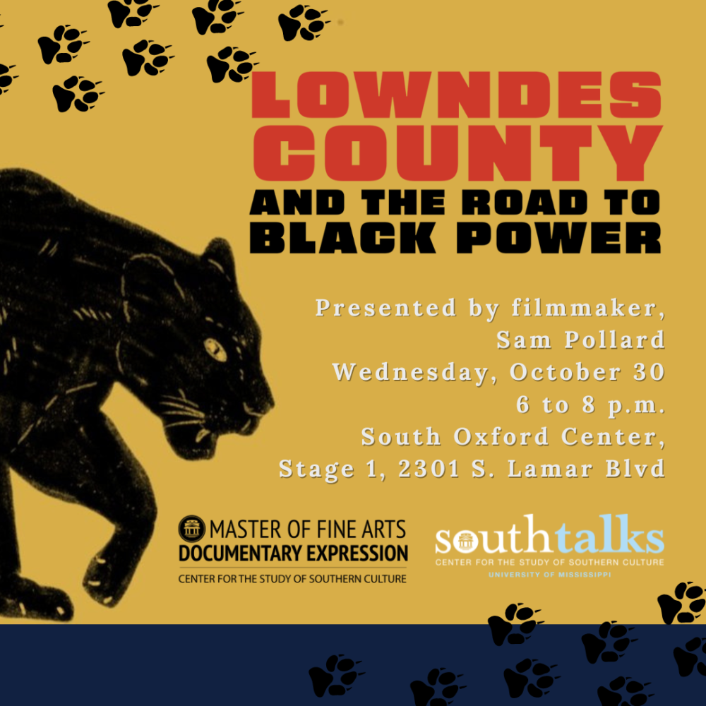 SouthTalks: Film screening of “Lowndes County and the Road to Black Power” @ South Oxford Center film complex