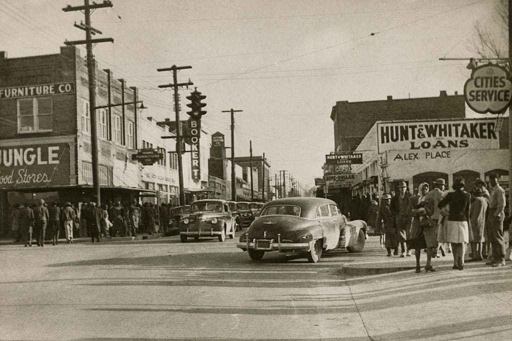 image of Farish street in 1947