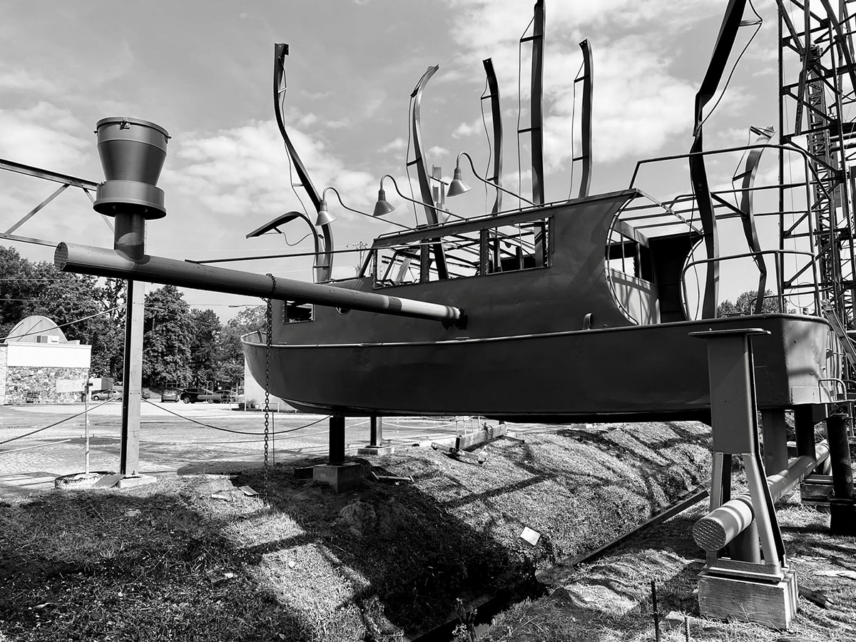 Tripp’s cruiser stays on the loading dock