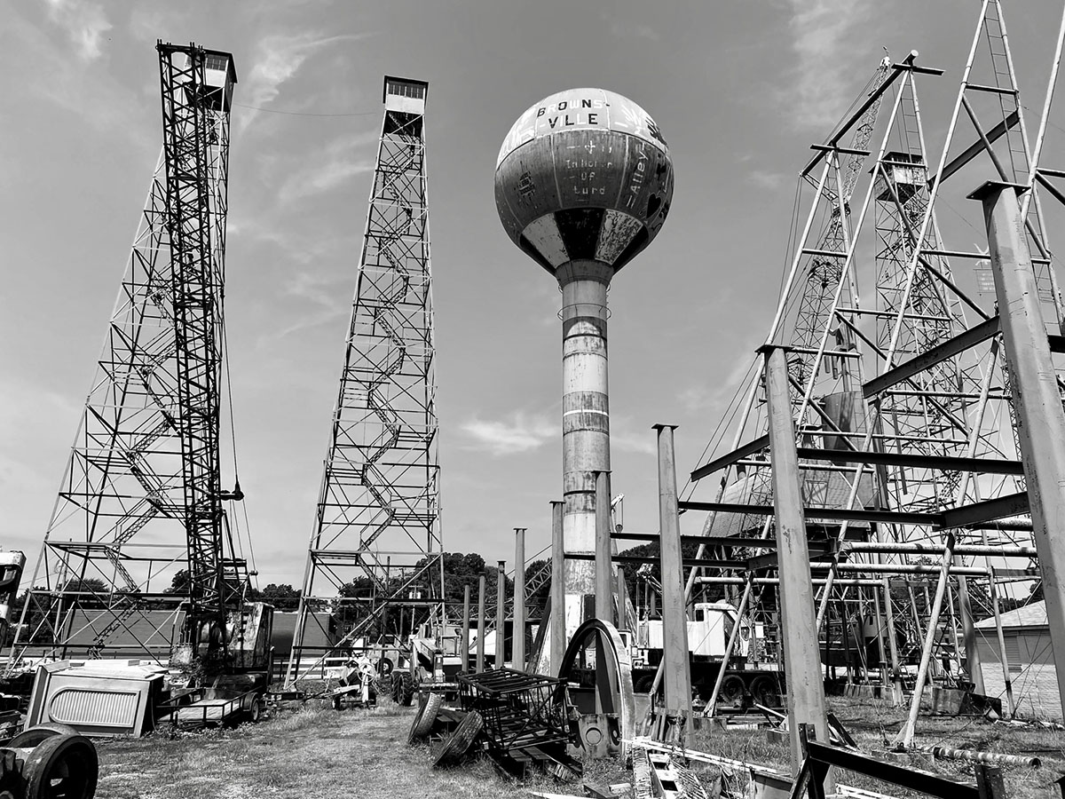 Image of Fire and water towers