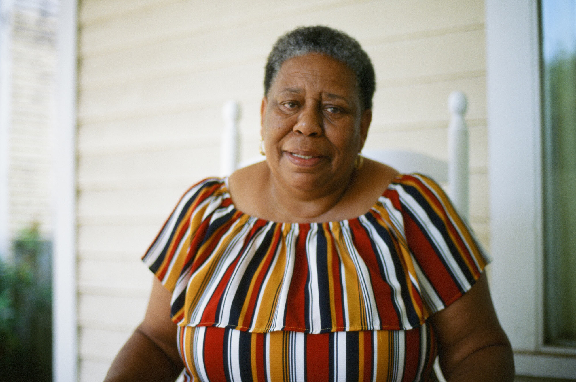 Joanne Bland, a longtime activist in Selma, Alabama, who marched across the Edmund Pettus Bridge as an eleven-year-old girl in 1965.